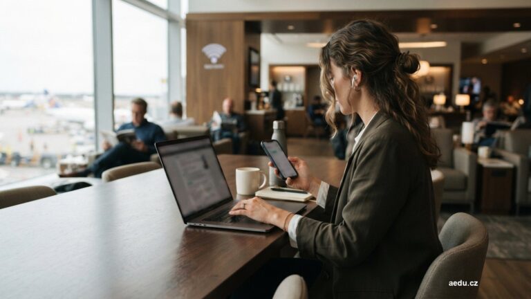 Bezpečné používání veřejné Wi-Fi na cestách